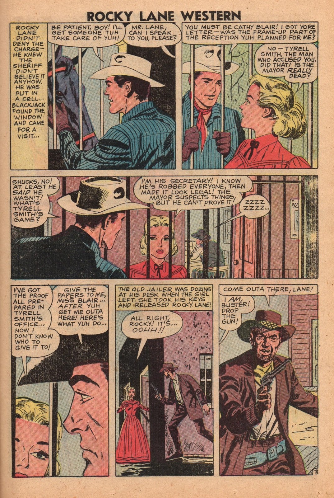 Rocky Lane Western (1954) issue 83 - Page 23