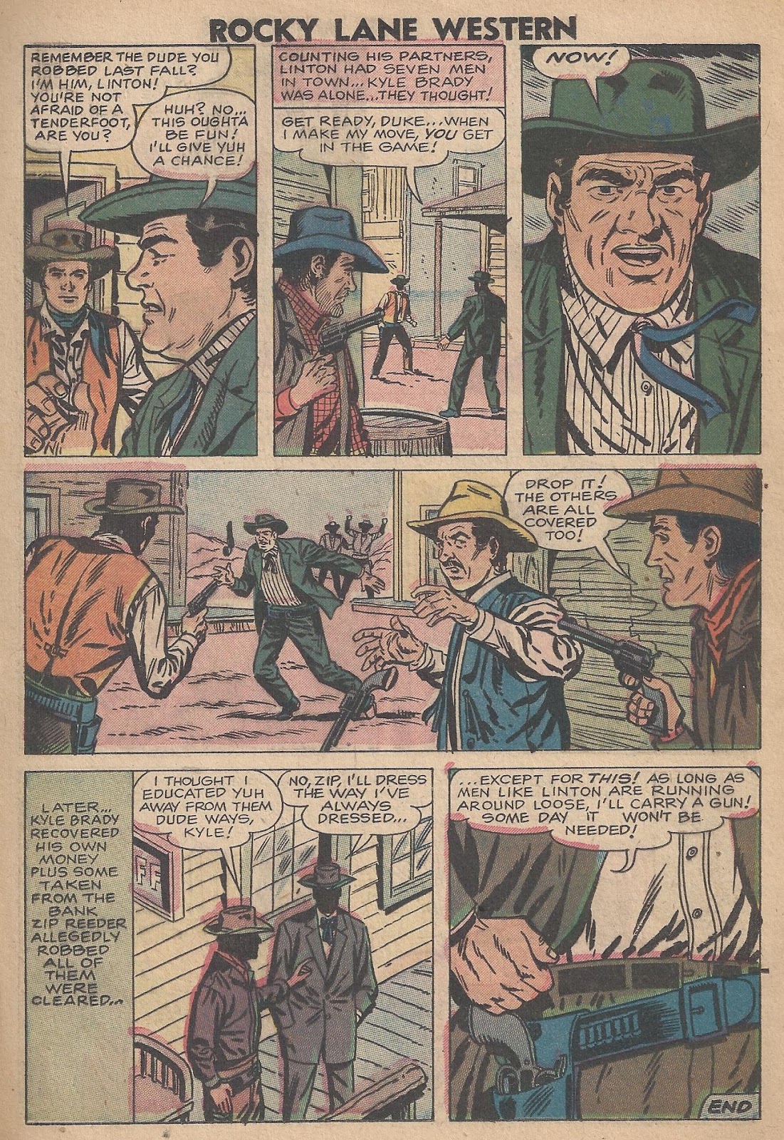 Rocky Lane Western (1954) issue 80 - Page 16