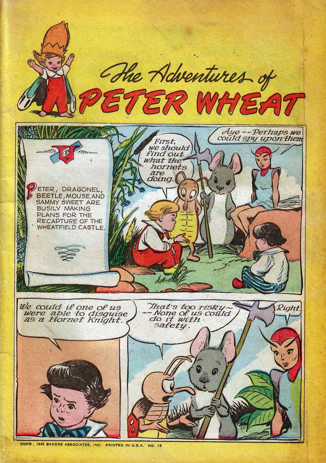 Adventures of Peter Wheat issue 18 - Page 1