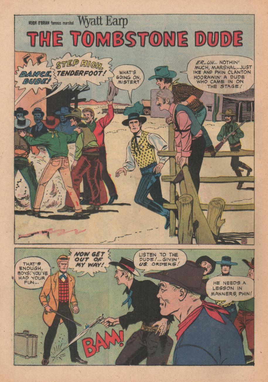 Hugh O'Brian, Famous Marshal Wyatt Earp issue 11 - Page 24