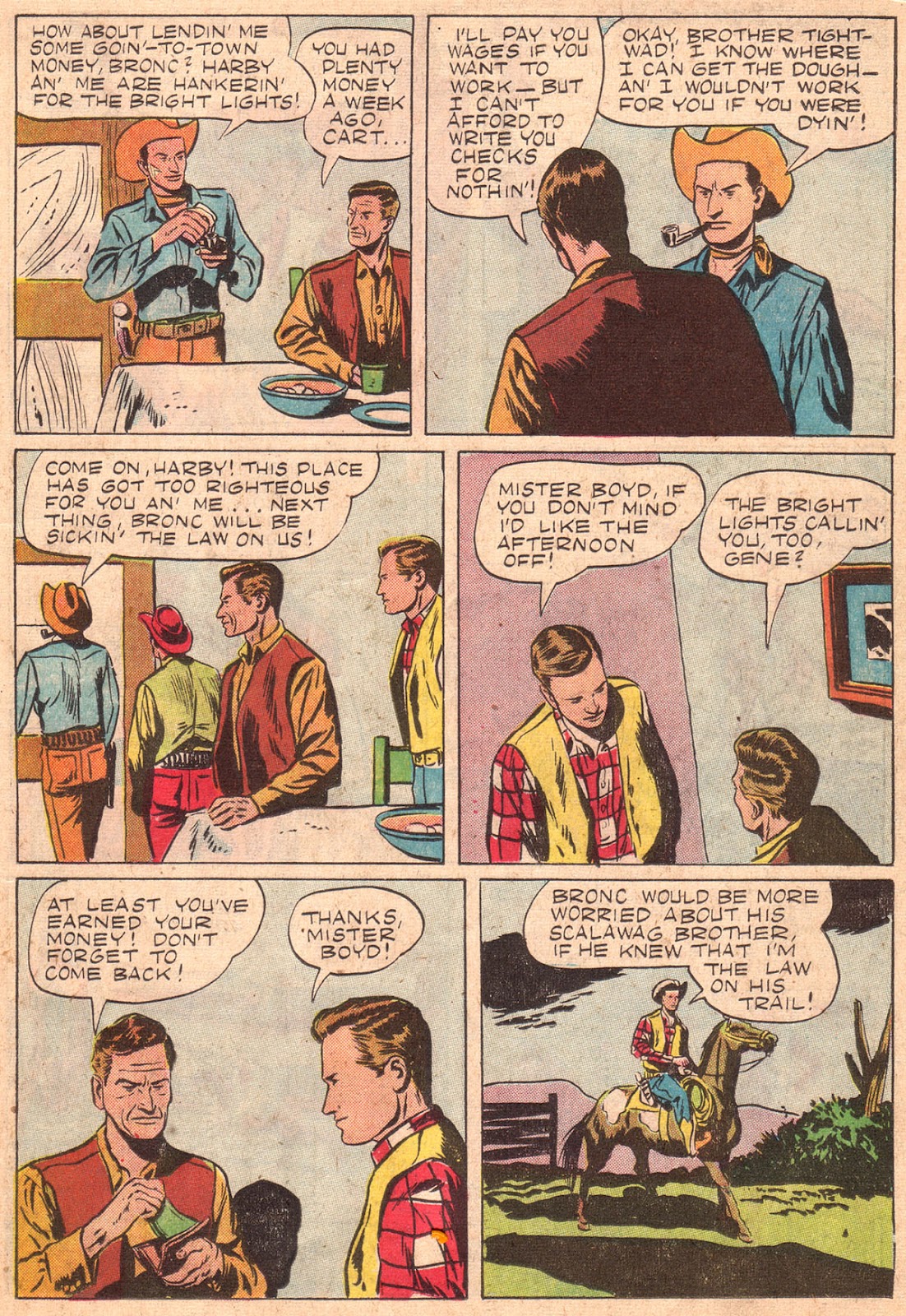 Gene Autry Comics (1946) issue 27 - Page 19