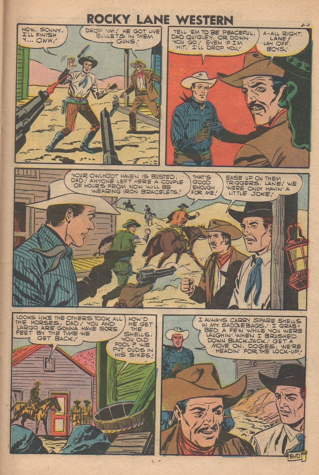 Rocky Lane Western (1954) issue 77 - Page 27