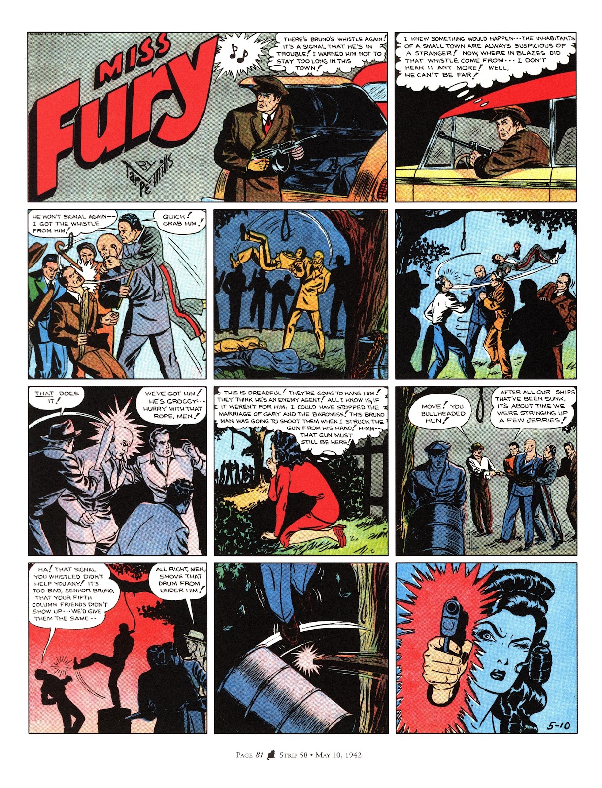 Miss Fury: Sensational Sundays 1941-1944 issue TPB - Page 89