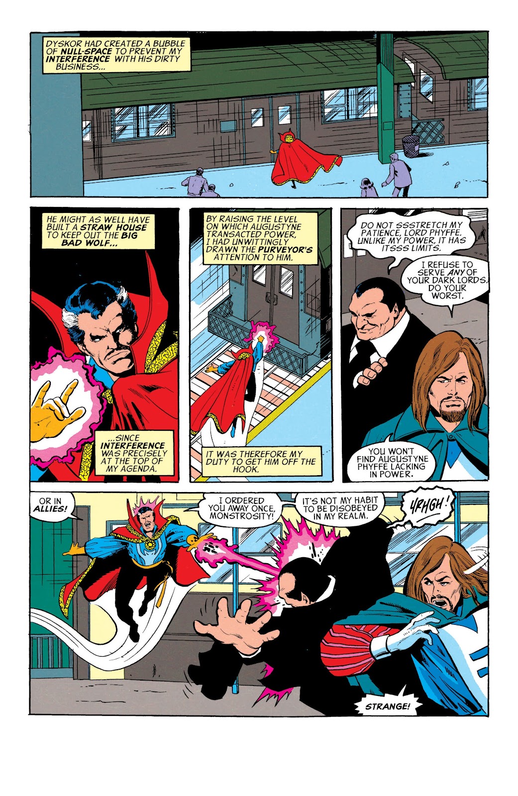Doctor Strange Epic Collection: Infinity War issue Nightmare on Bleecker Street (Part 1) - Page 46