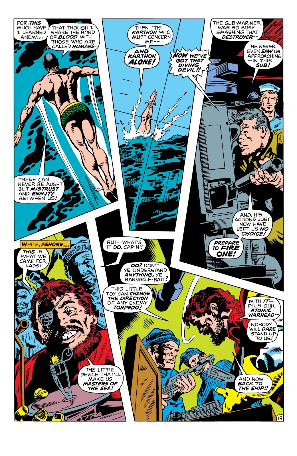 Namor, The Sub-Mariner Epic Collection: Enter The Sub-Mariner issue Who Strikes For Atlantis (Part 1) - Page 171