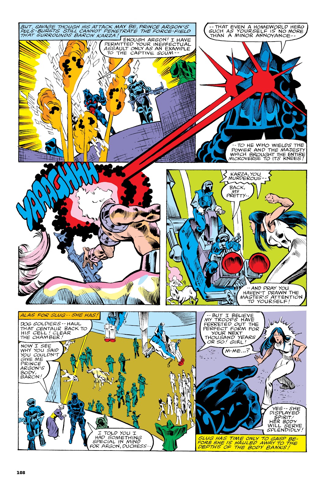 Micronauts: The Original Marvel Years Omnibus issue TPB (Part 1) - Page 101