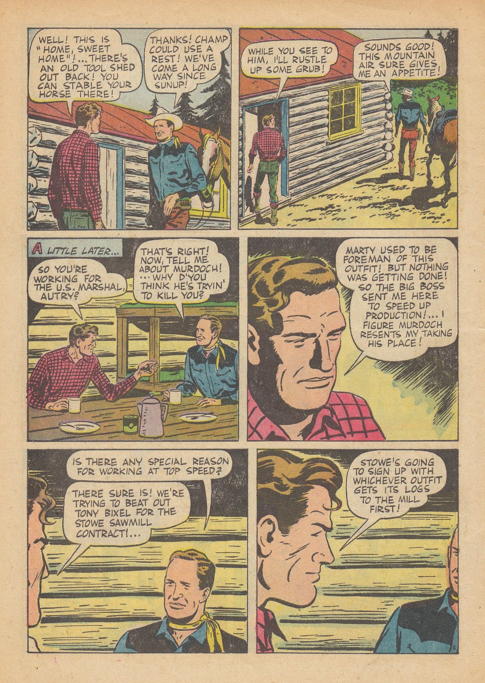 Gene Autry Comics (1946) issue 80 - Page 6