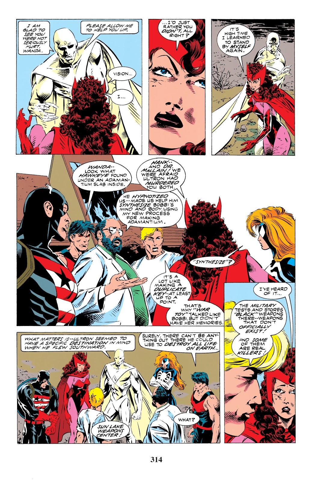 Avengers West Coast Epic Collection: How The West Was Won issue Ultron Unbound (Part 2) - Page 58