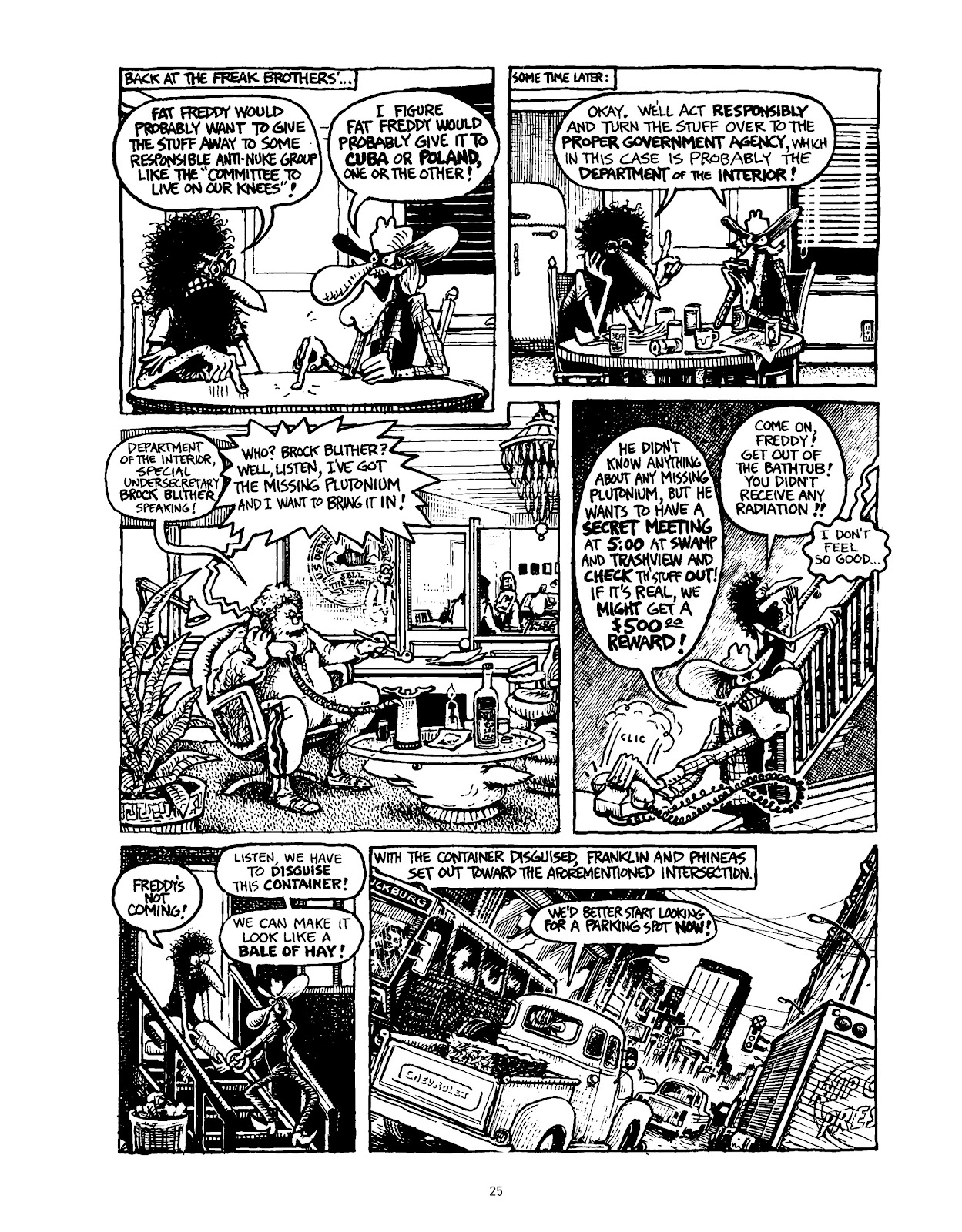 The Fabulous Furry Freak Brothers: In the 21st Century and Other Follies issue TPB - Page 34