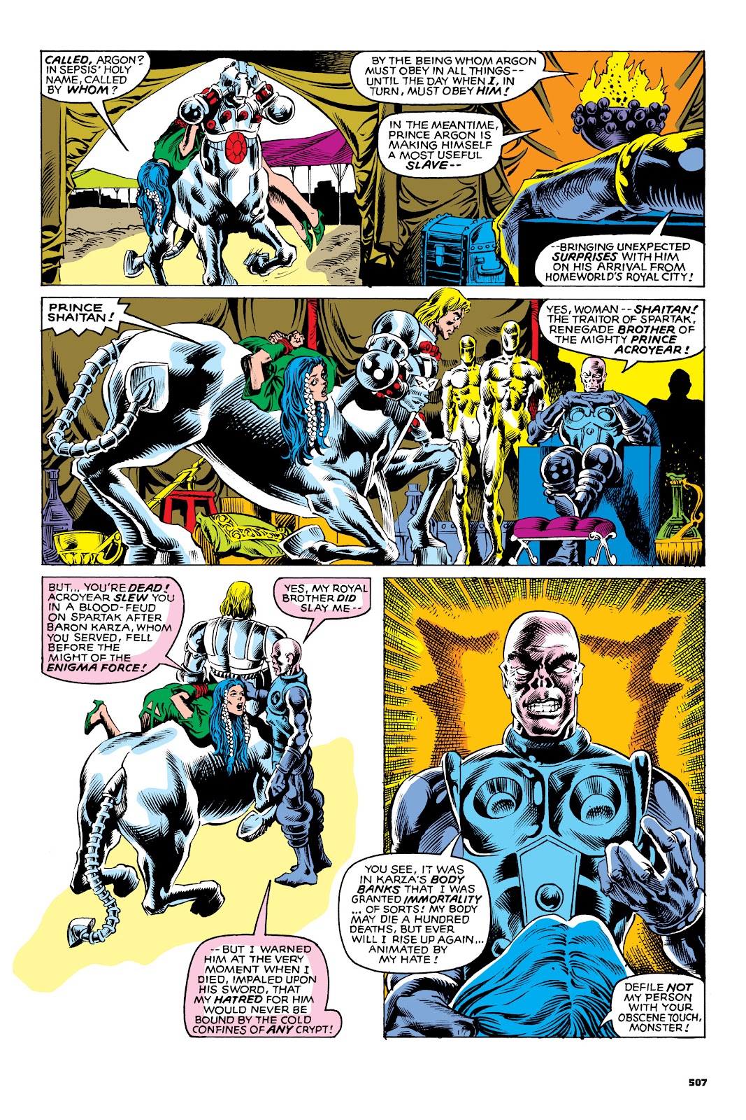 Micronauts: The Original Marvel Years Omnibus issue TPB (Part 3) - Page 19