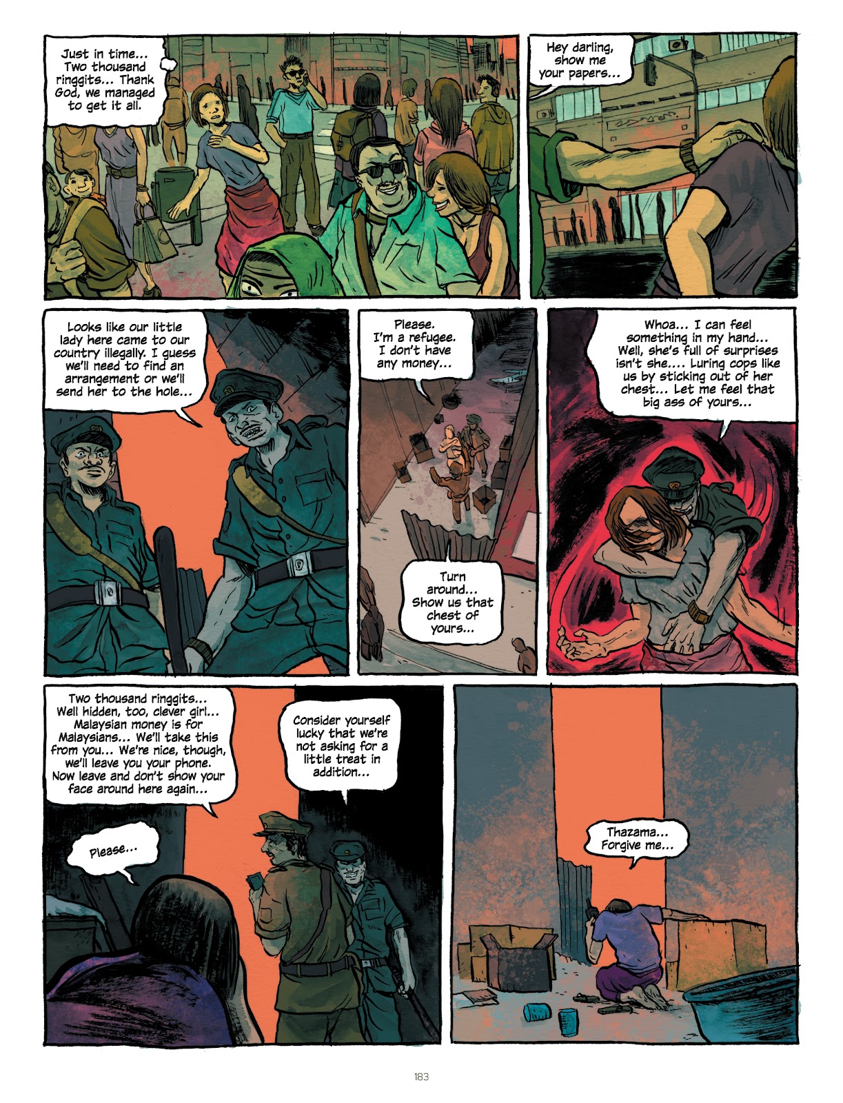 Burmese Moons issue TPB - Page 182