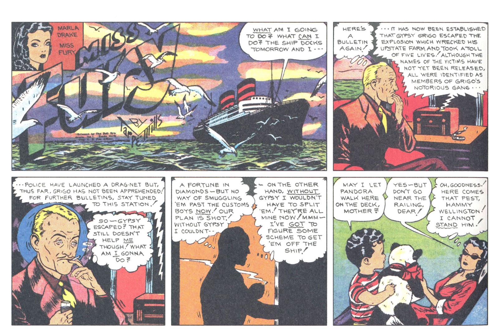 Miss Fury Sensational Sundays 1944-1949 issue TPB (Part 2) - Page 159