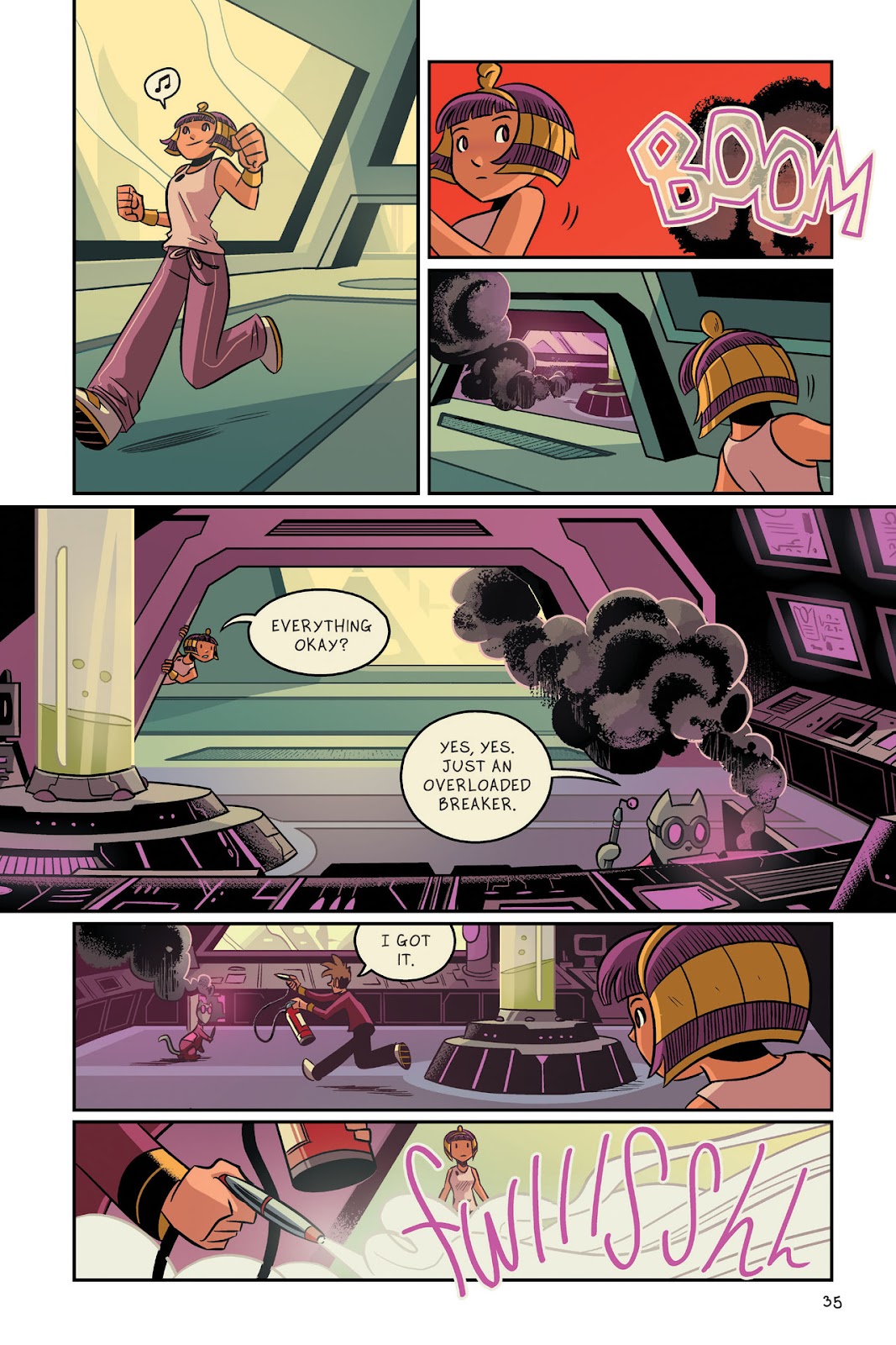 Cleopatra In Space issue TPB 5 - Page 35