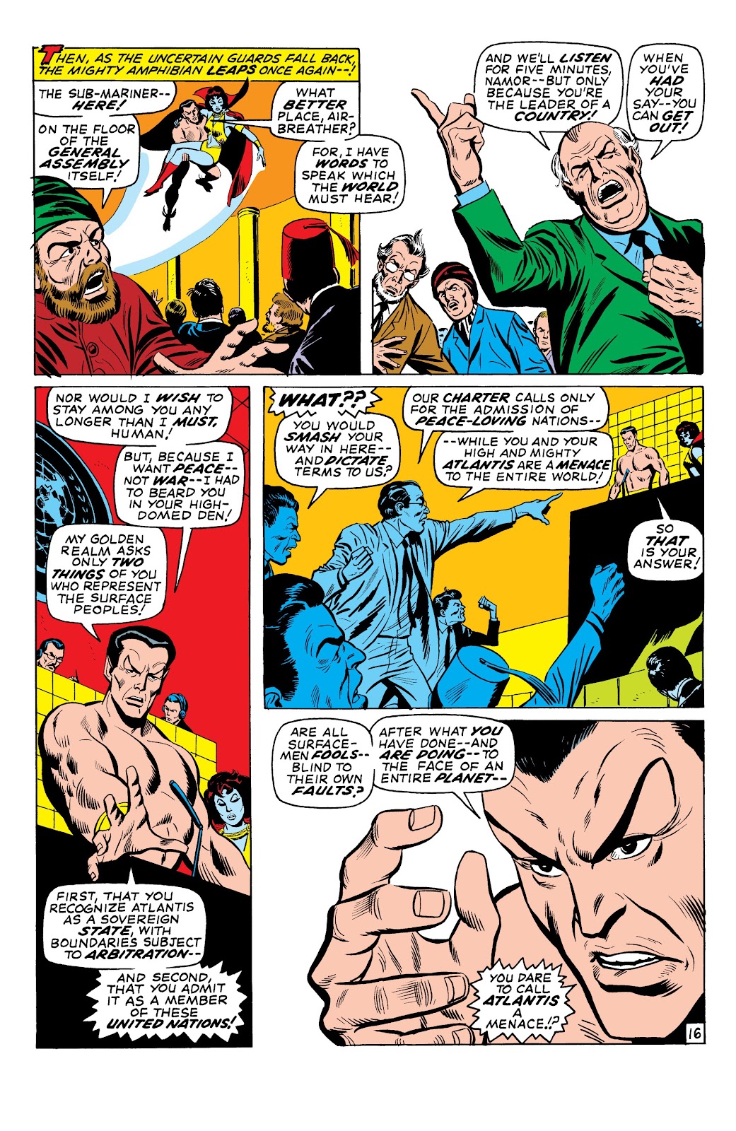 Namor, The Sub-Mariner Epic Collection: Enter The Sub-Mariner issue Who Strikes For Atlantis (Part 2) - Page 226