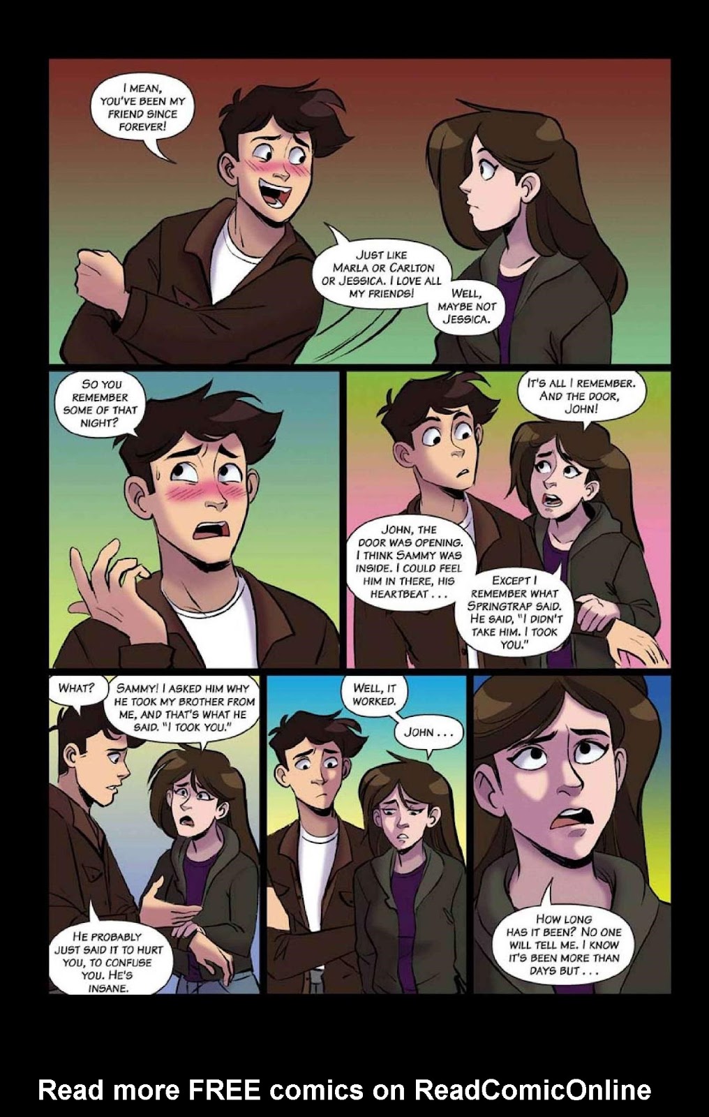 Five Nights at Freddy's: The Fourth Closet issue TPB - Page 121