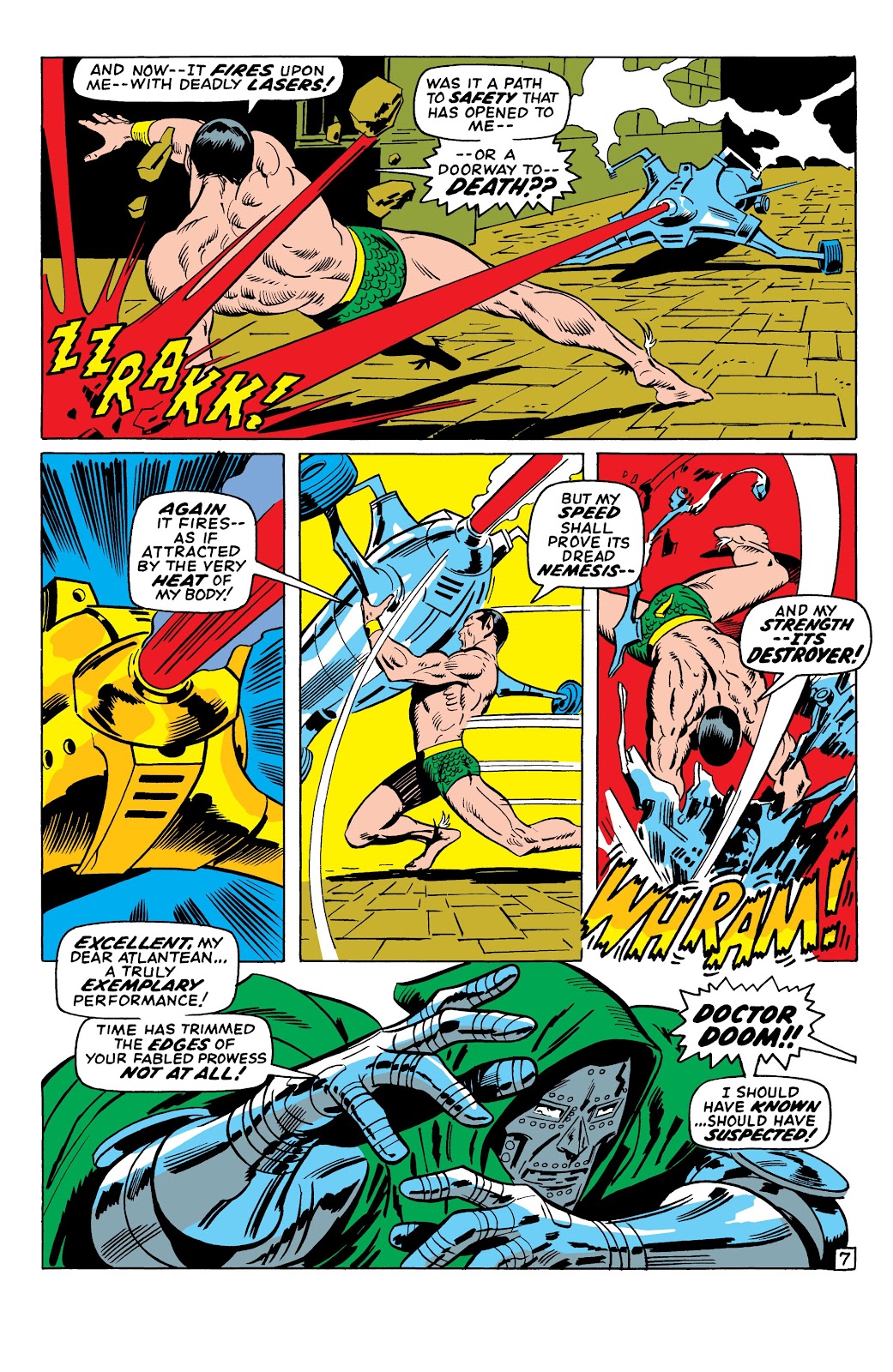 Namor, The Sub-Mariner Epic Collection: Enter The Sub-Mariner issue Who Strikes For Atlantis (Part 2) - Page 113
