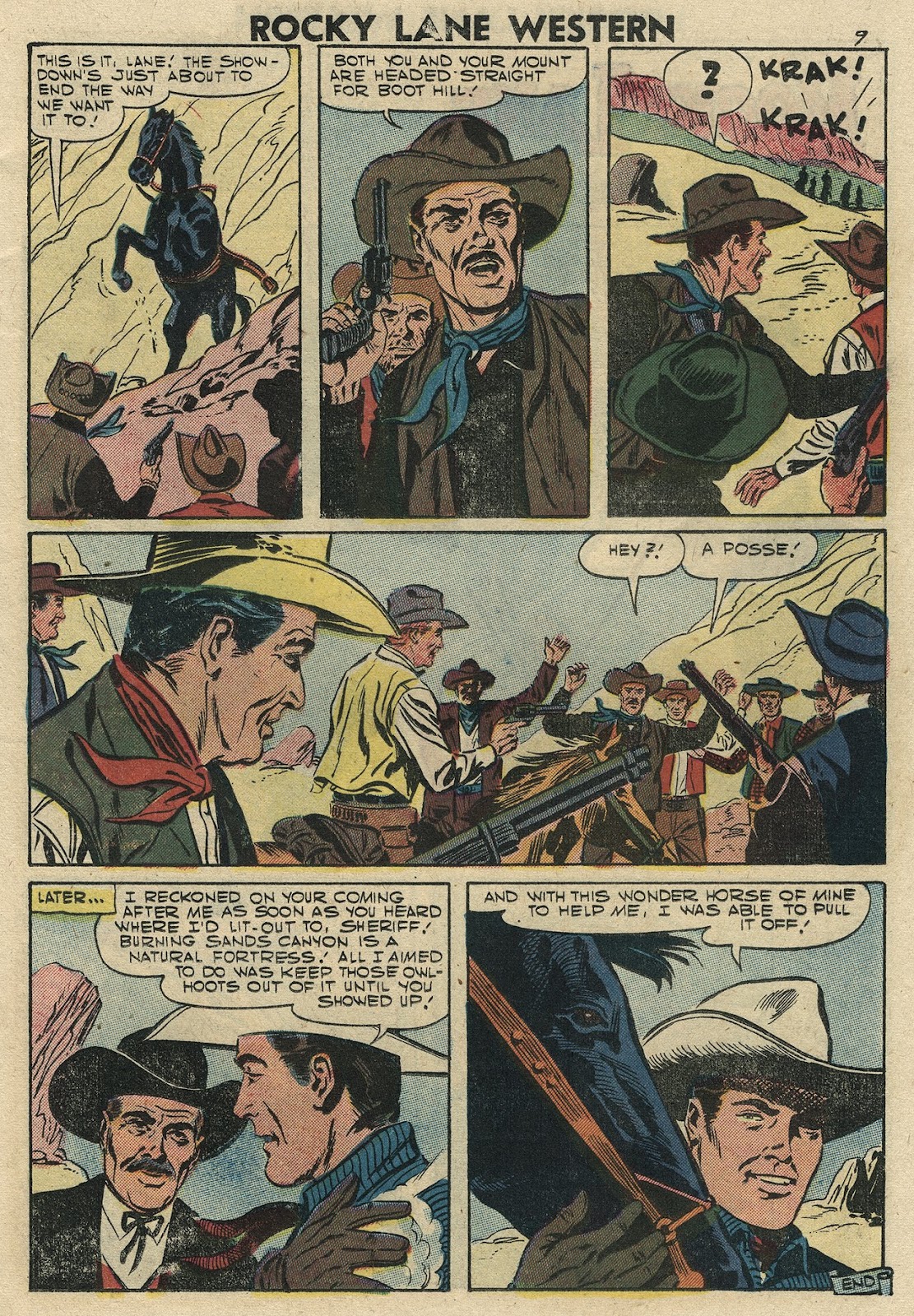 Rocky Lane Western (1954) issue 78 - Page 11