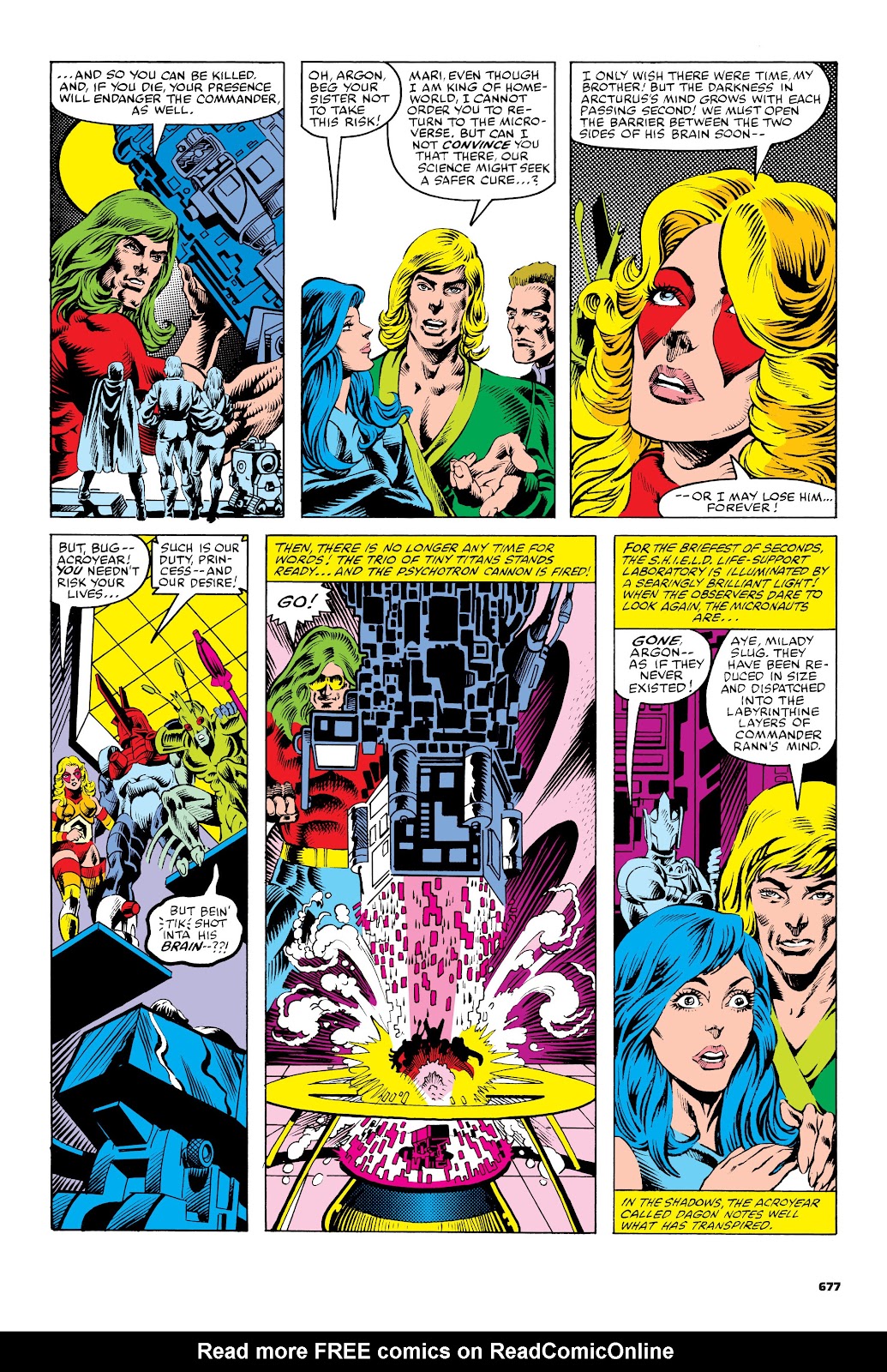 Micronauts: The Original Marvel Years Omnibus issue TPB (Part 3) - Page 184