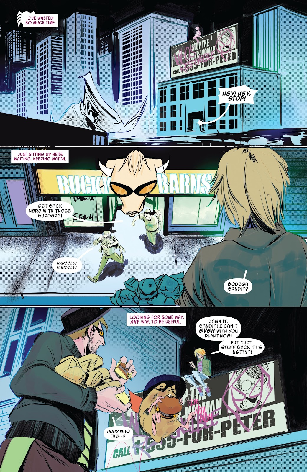 Spider-Gwen: Ghost-Spider Modern Era Epic Collection: Edge of Spider-Verse issue Weapon of Choice (Part 1) - Page 112
