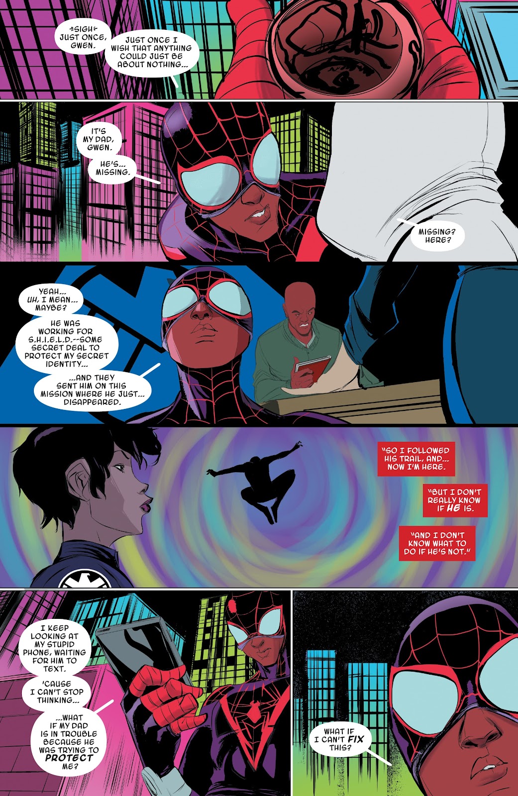 Spider-Gwen: Ghost-Spider Modern Era Epic Collection: Edge of Spider-Verse issue Weapon of Choice (Part 1) - Page 235