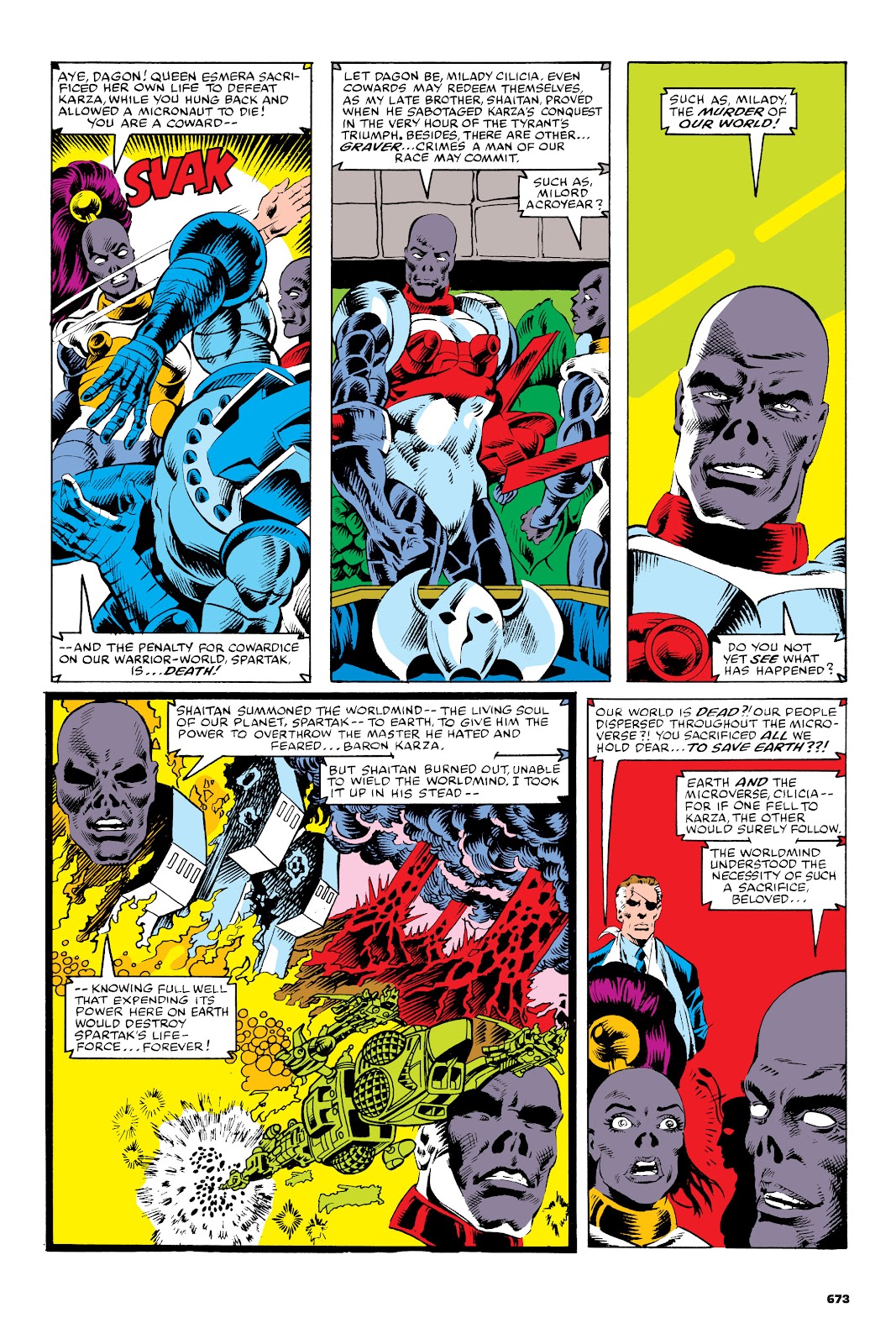 Micronauts: The Original Marvel Years Omnibus issue TPB (Part 3) - Page 180