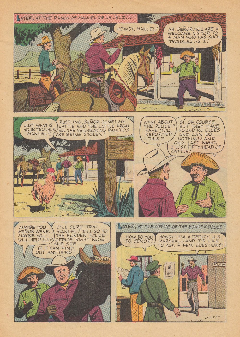 Gene Autry Comics (1946) issue 88 - Page 5