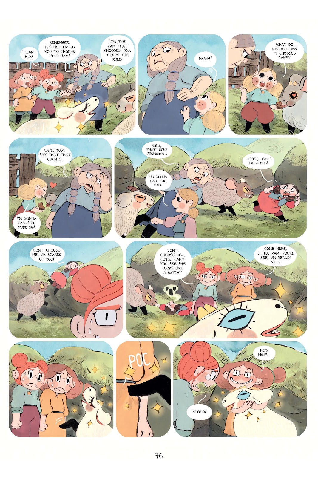 Shepherdess Warriors issue TPB - Page 77