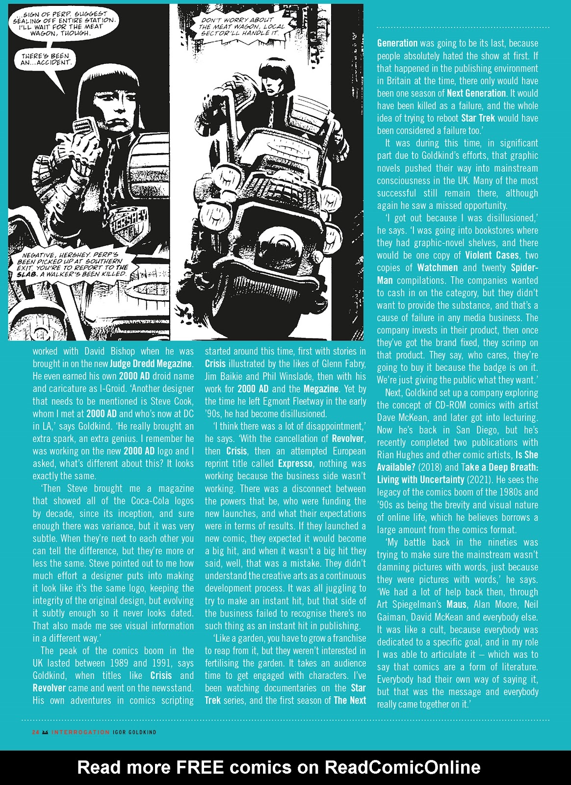 Judge Dredd Megazine (Vol. 5) issue 467 - Page 26