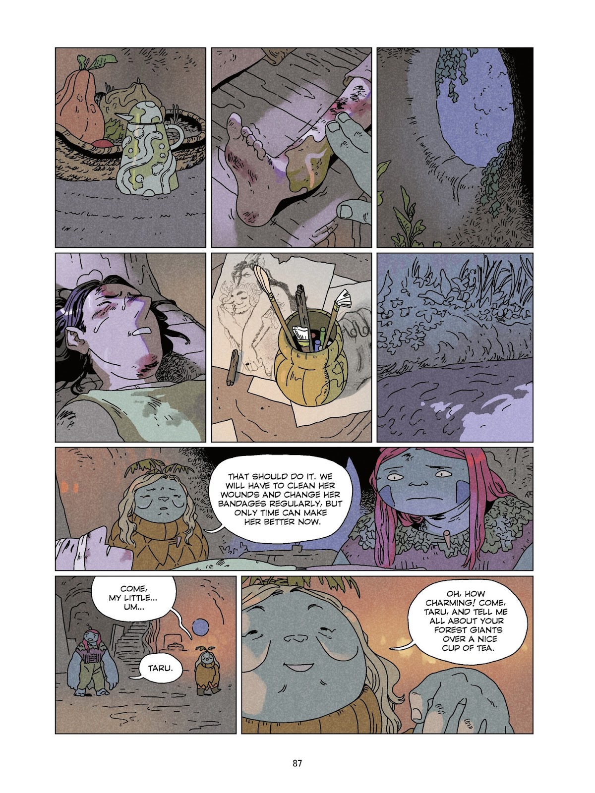 Hana and Taru: The Forest Giants issue TPB (Part 1) - Page 85