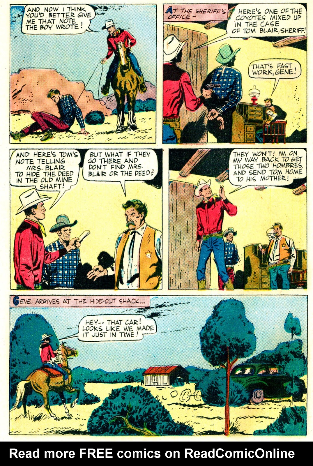 Gene Autry Comics (1946) issue 83 - Page 34