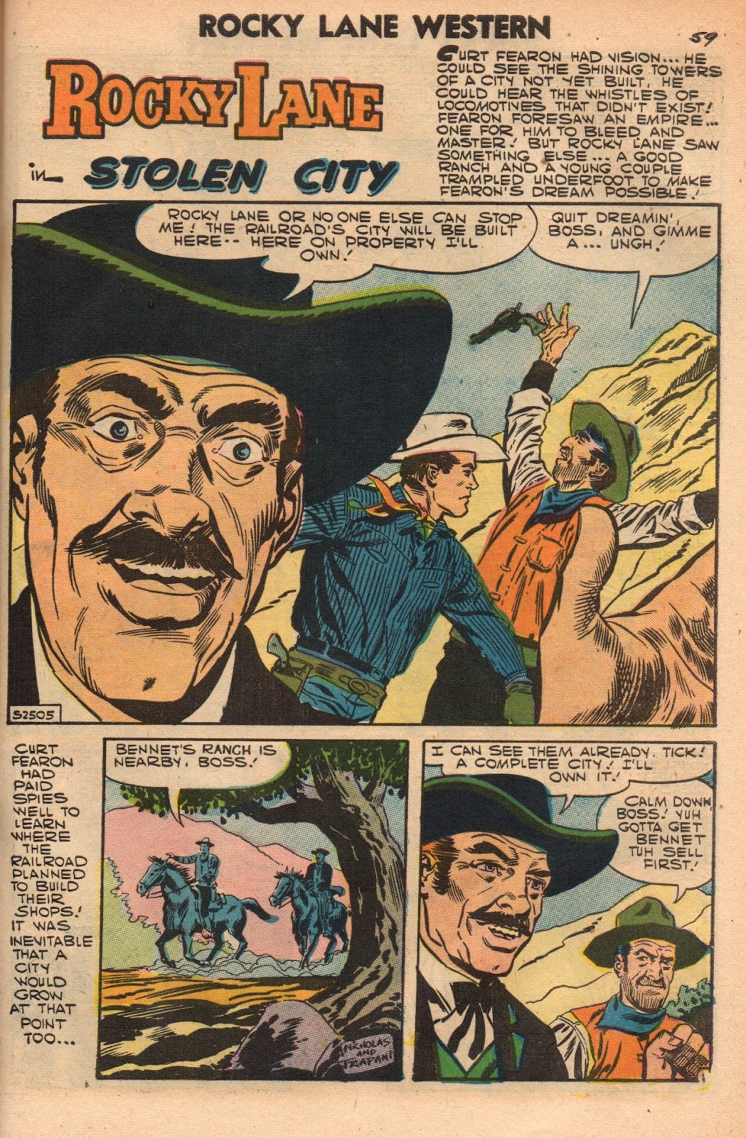 Rocky Lane Western (1954) issue 79 - Page 61