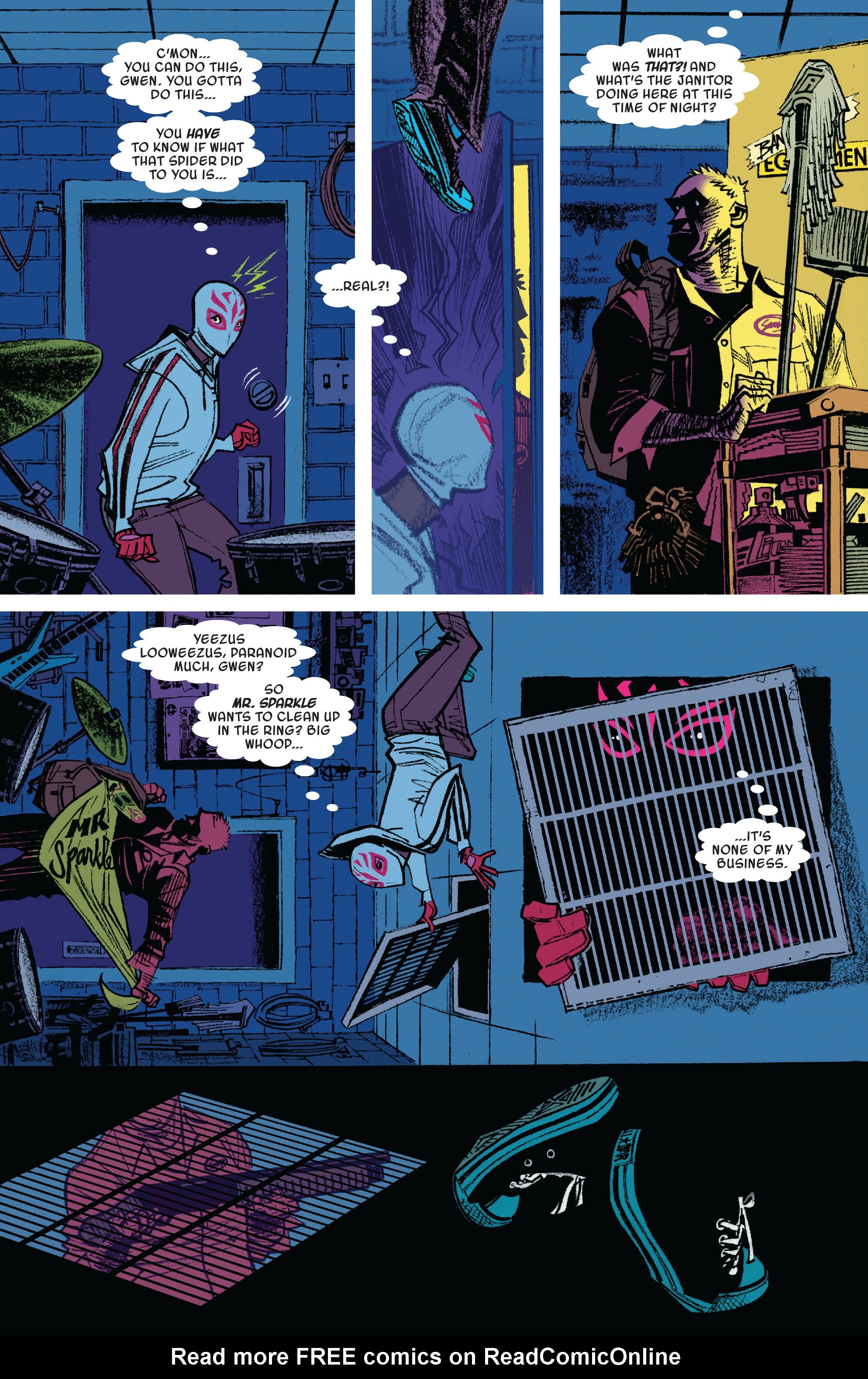 Spider-Gwen: Ghost-Spider - Edge of Spider-Verse (Modern Era Epic Collection) chapter 1 page 8