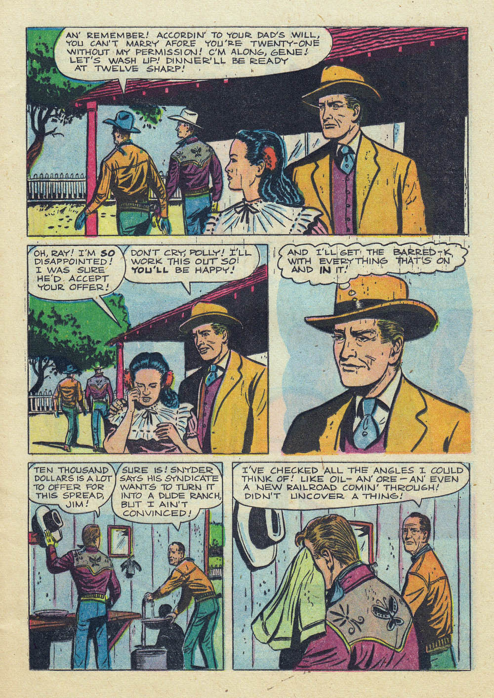 Gene Autry Comics (1946) issue 39 - Page 9