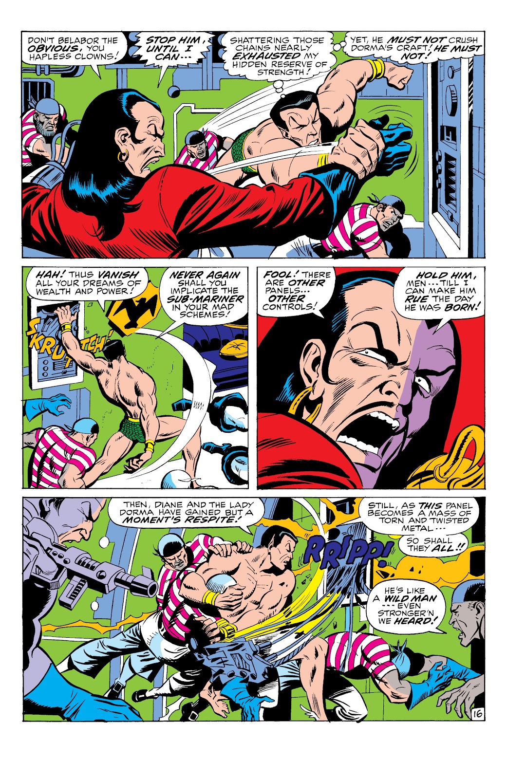 Namor, The Sub-Mariner Epic Collection: Enter The Sub-Mariner issue Who Strikes For Atlantis (Part 2) - Page 266