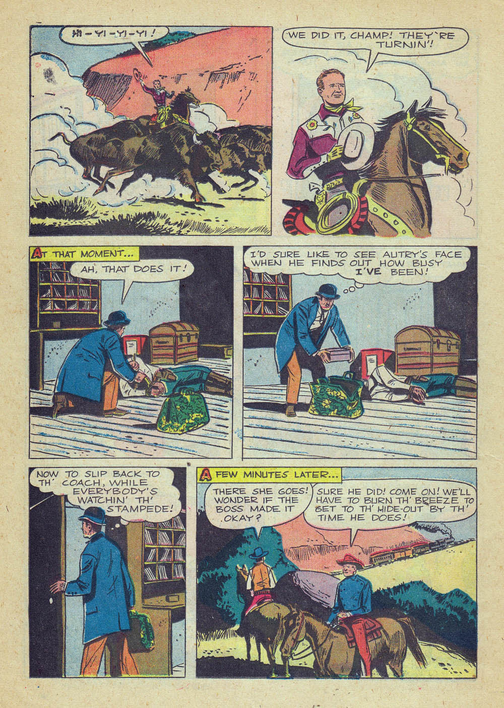 Gene Autry Comics (1946) issue 48 - Page 34