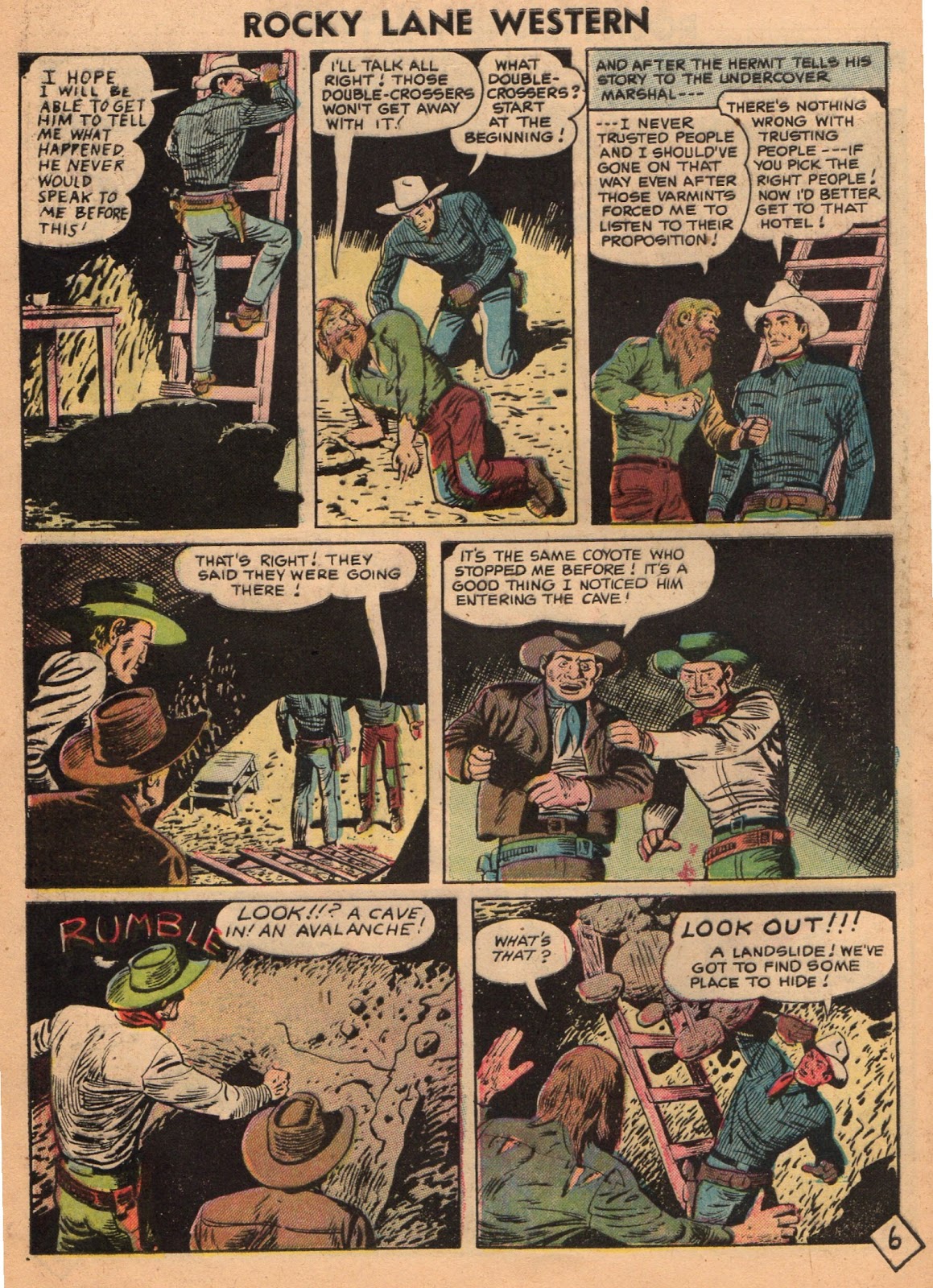 Rocky Lane Western (1954) issue 72 - Page 28