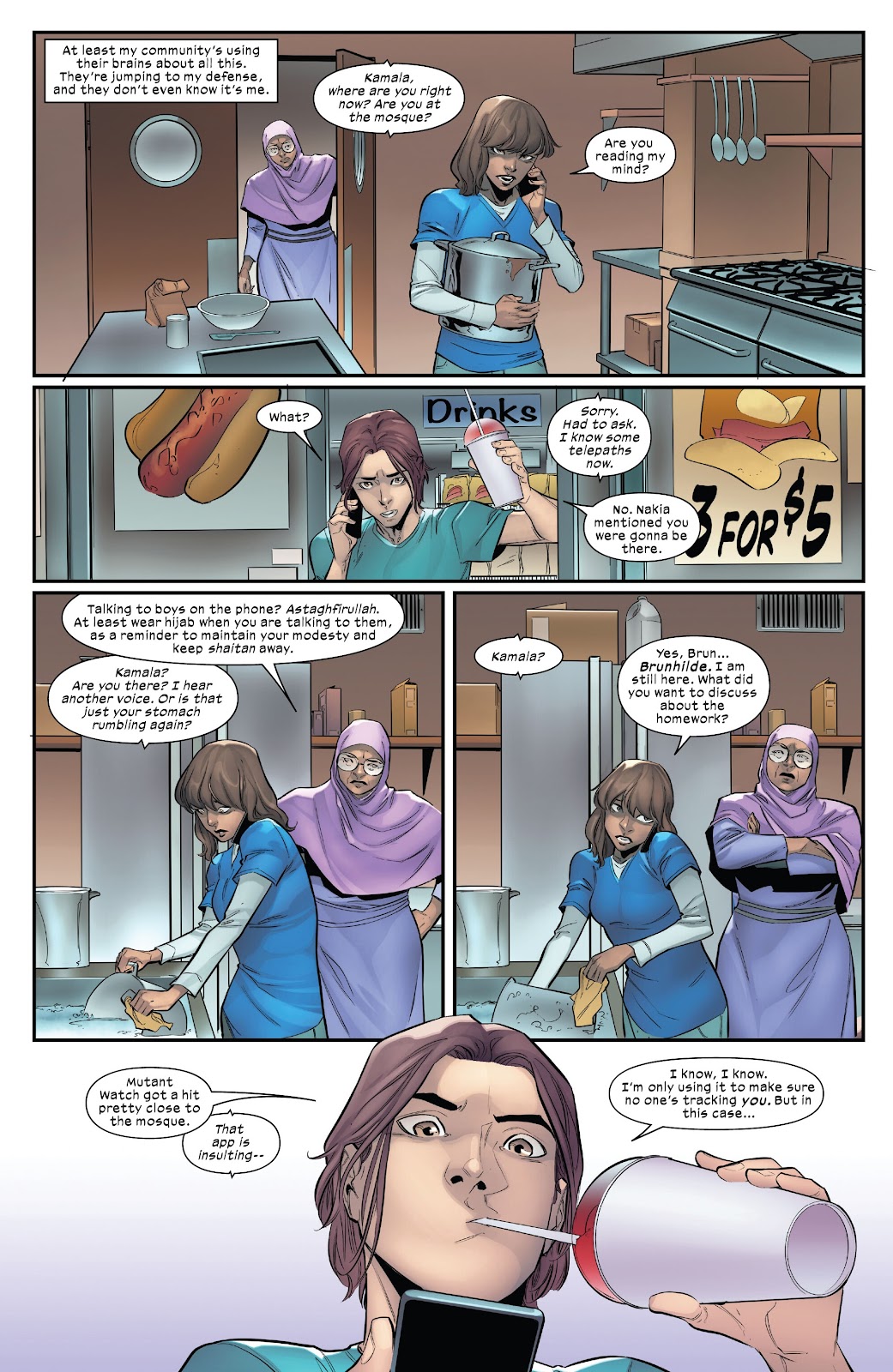 Ms. Marvel: Mutant Menace issue 1 - Page 21