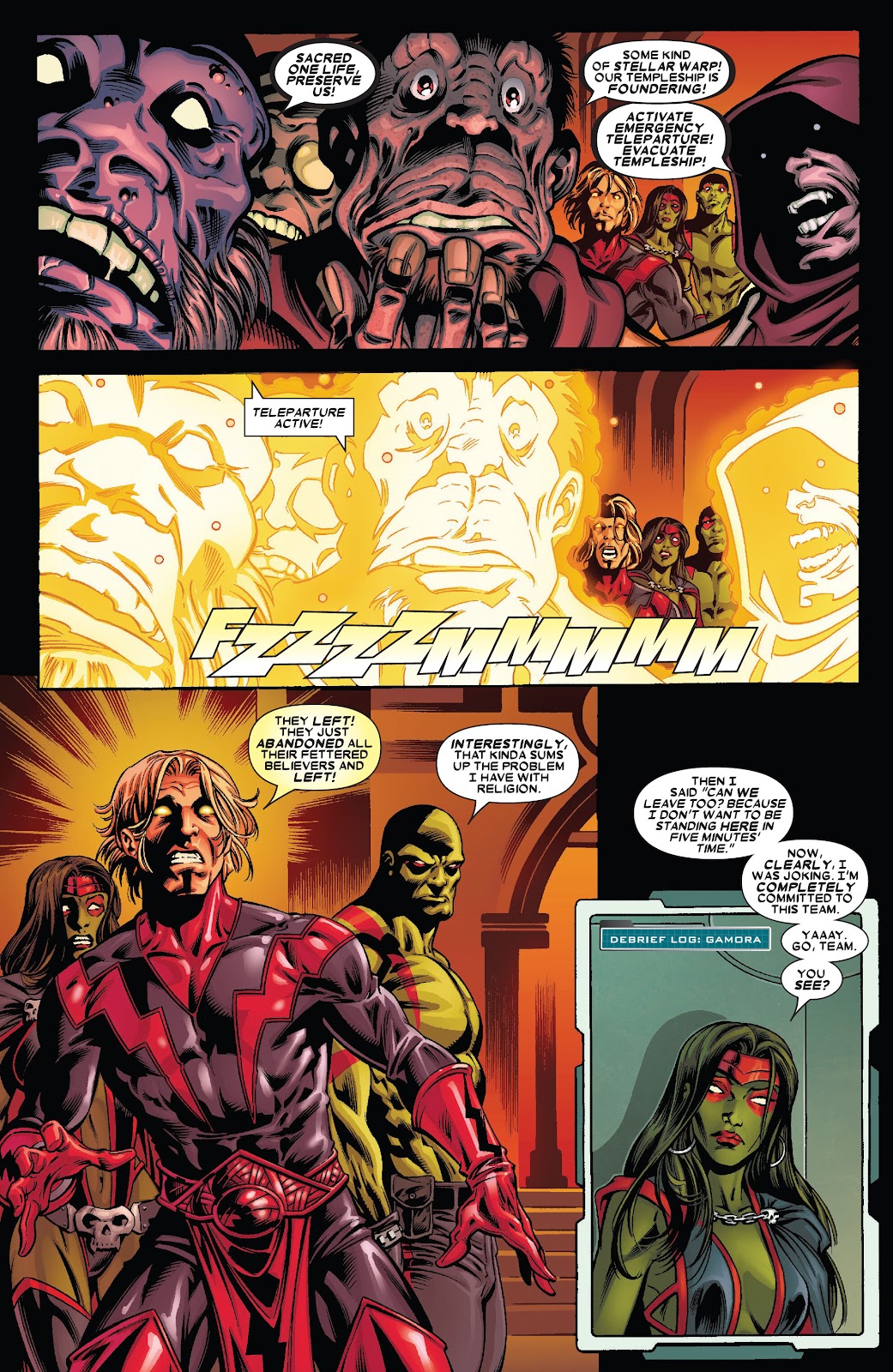 Guardians of the Galaxy Modern Era Epic Collection issue Somebodys Got To Do It (Part 1) - Page 110