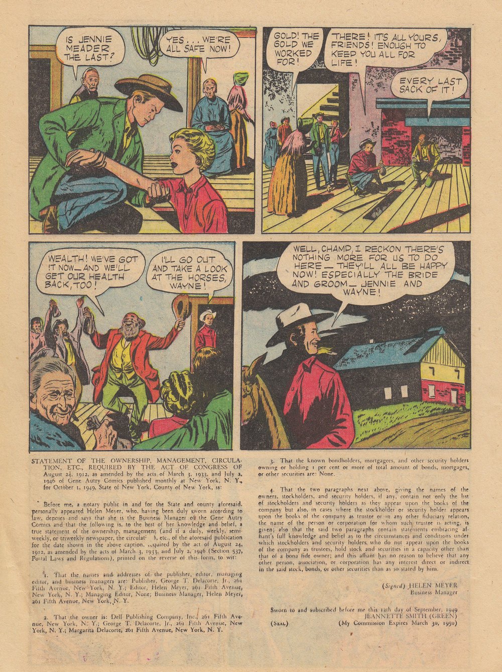 Gene Autry Comics (1946) issue 34 - Page 18