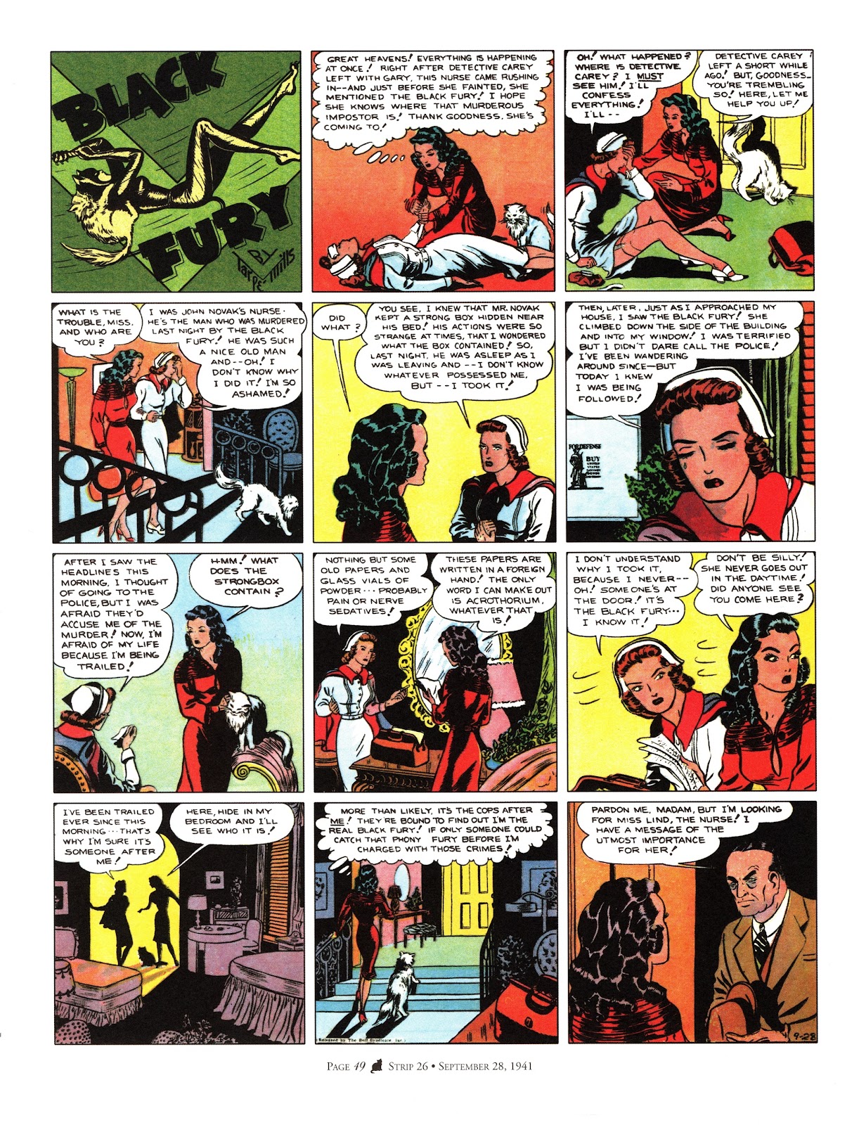 Miss Fury: Sensational Sundays 1941-1944 issue TPB - Page 57