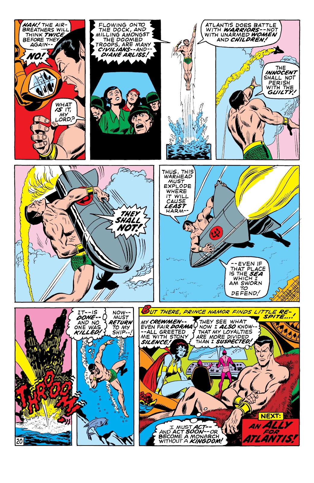 Namor, The Sub-Mariner Epic Collection: Enter The Sub-Mariner issue Who Strikes For Atlantis (Part 2) - Page 230