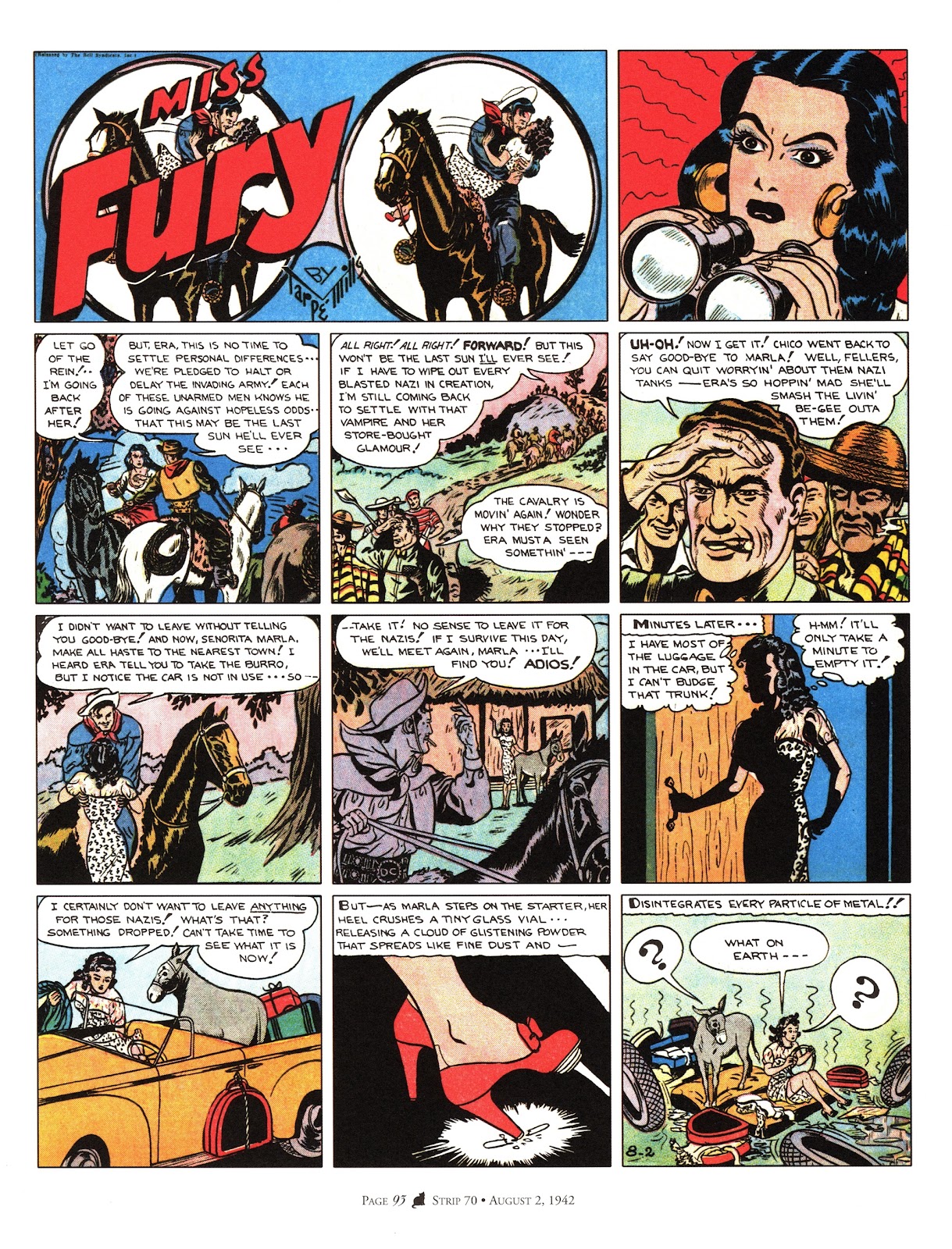 Miss Fury: Sensational Sundays 1941-1944 issue TPB - Page 101