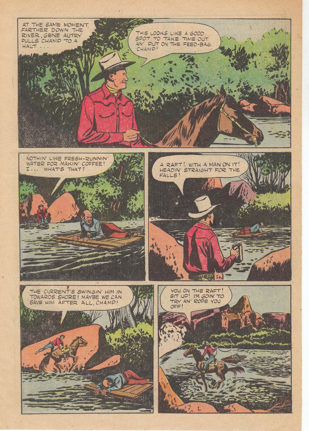 Gene Autry Comics (1946) issue 17 - Page 7