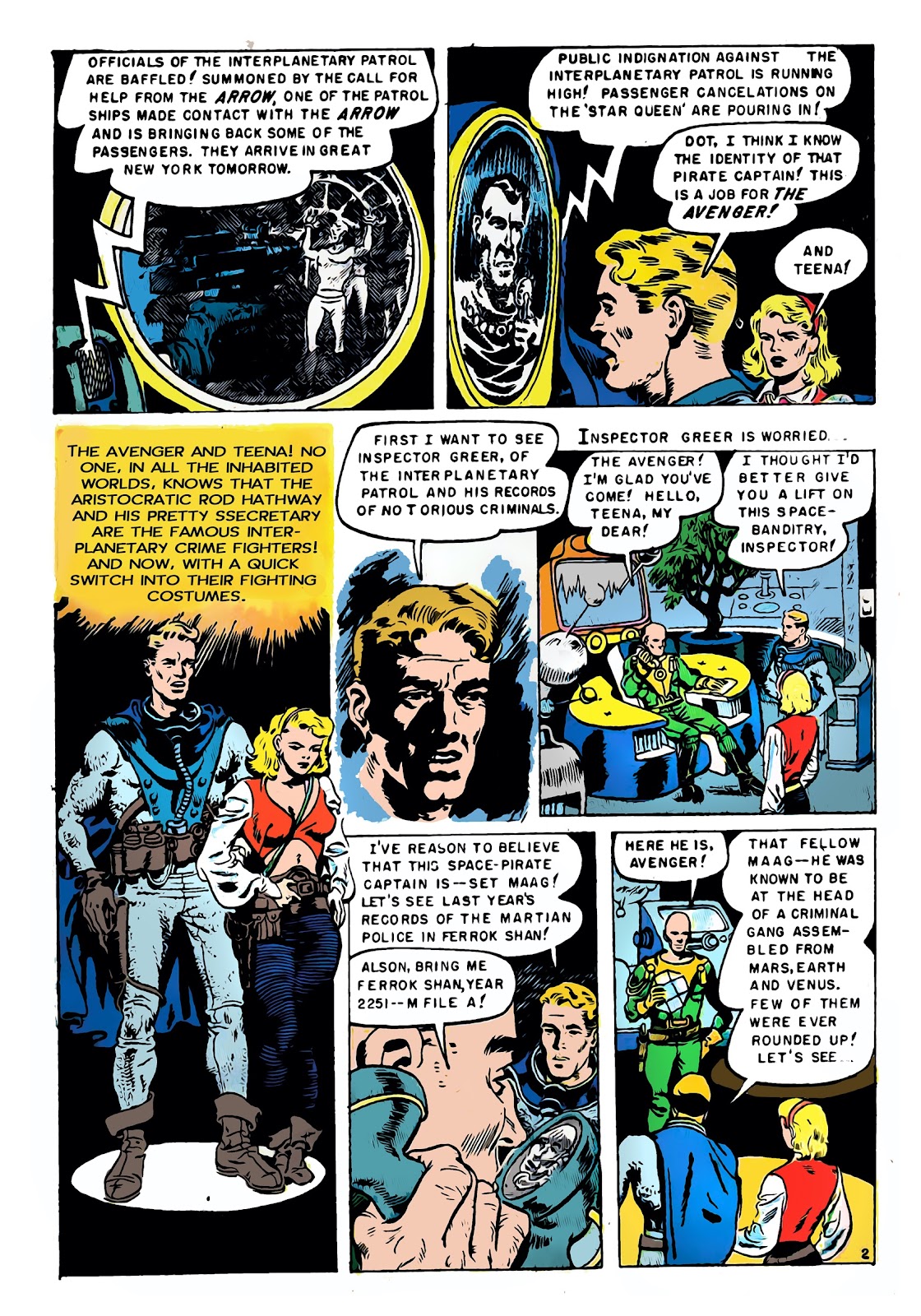 Color Classic Comics: Space Adventures issue TPB 2 - Page 36