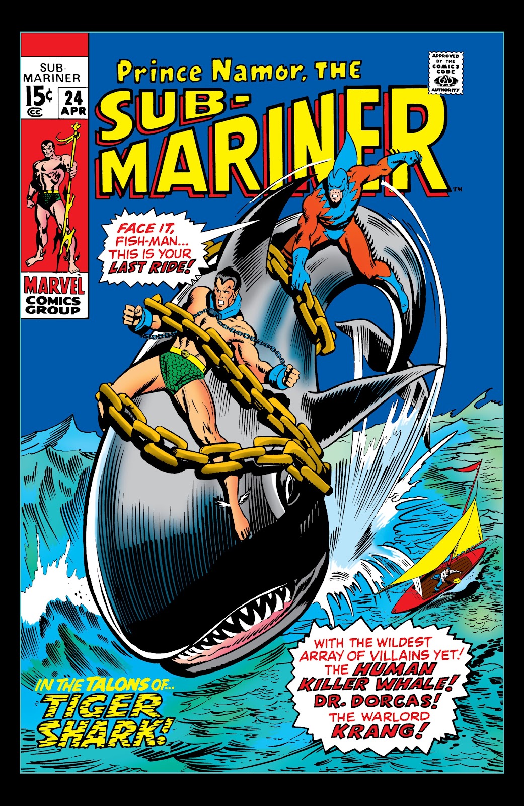 Namor, The Sub-Mariner Epic Collection: Enter The Sub-Mariner issue Who Strikes For Atlantis (Part 2) - Page 190