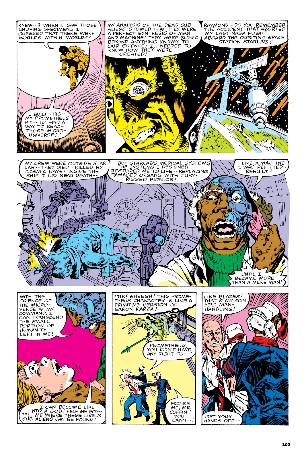 Micronauts: The Original Marvel Years Omnibus issue TPB (Part 1) - Page 96