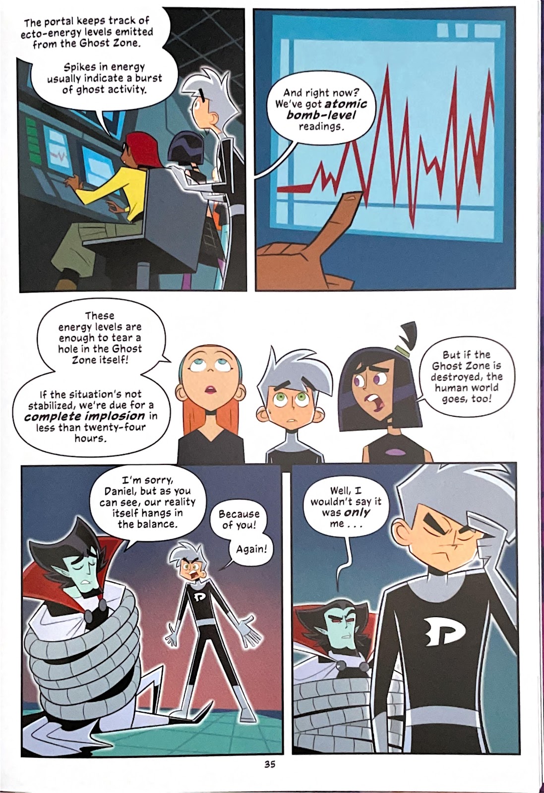 Danny Phantom: A Glitch in Time issue TPB - Page 40
