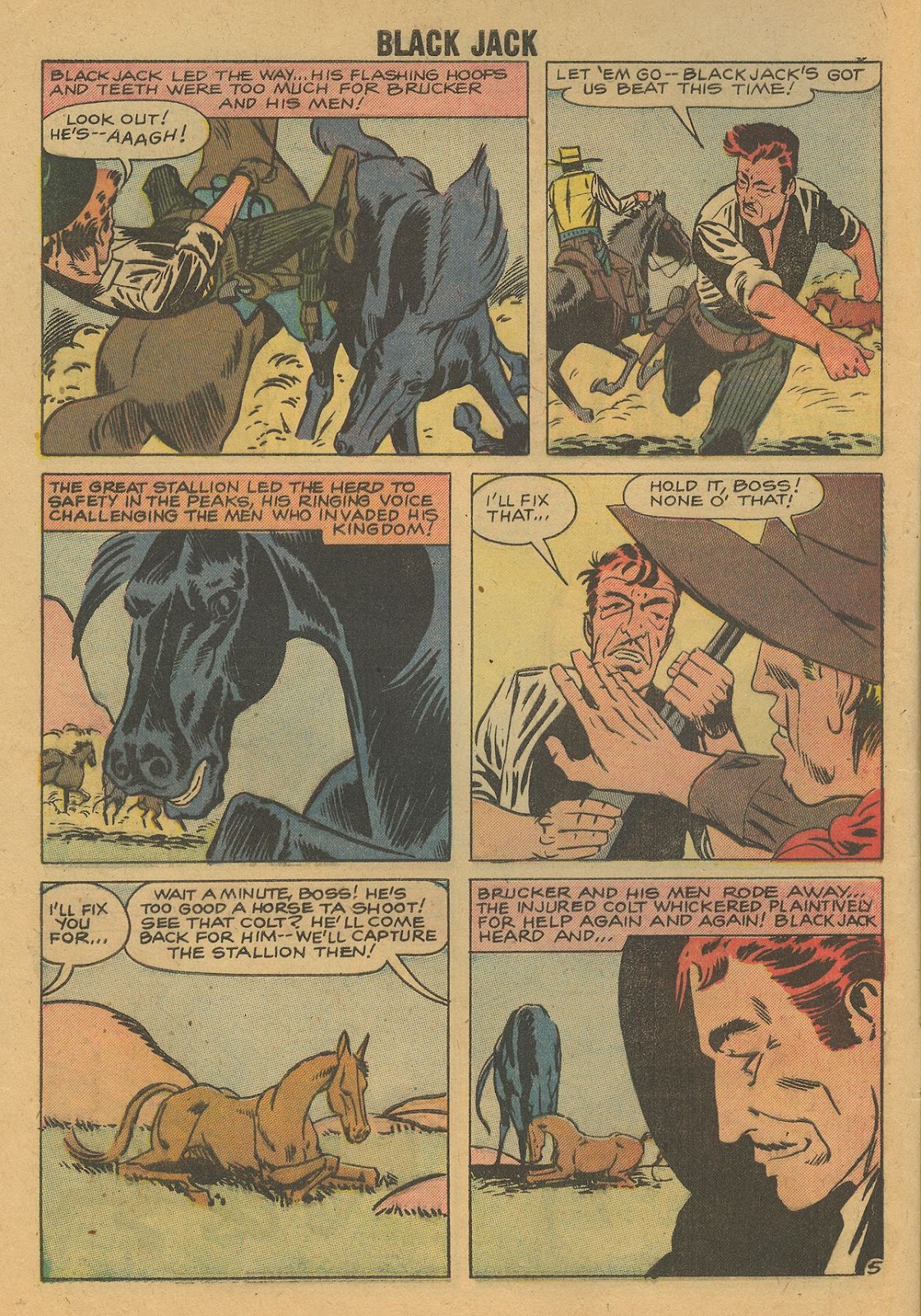 Rocky Lane's Black Jack issue 24 - Page 8