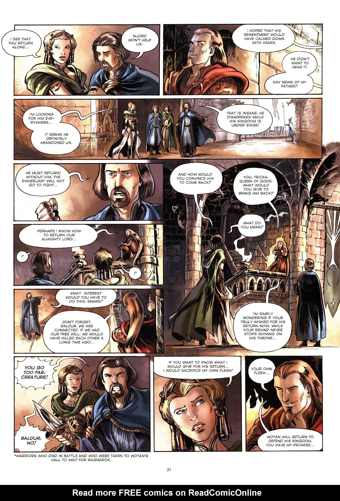 Twilight of the God issue 5 - Page 22