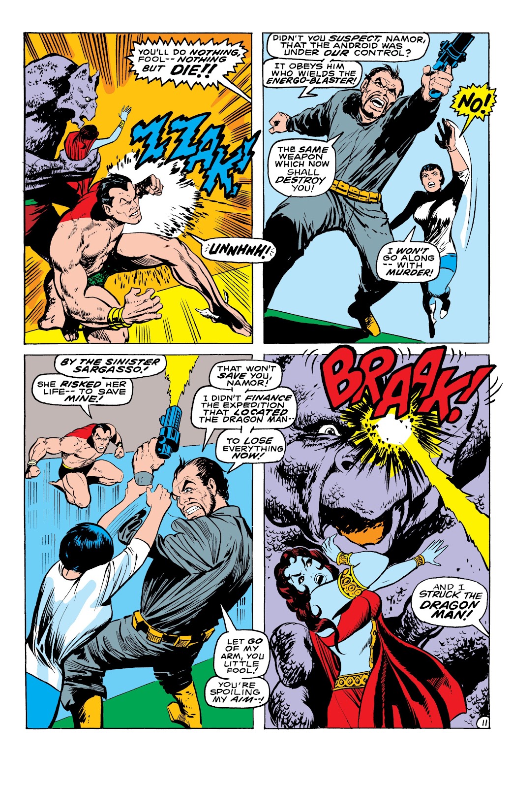 Namor, The Sub-Mariner Epic Collection: Enter The Sub-Mariner issue Who Strikes For Atlantis (Part 2) - Page 12